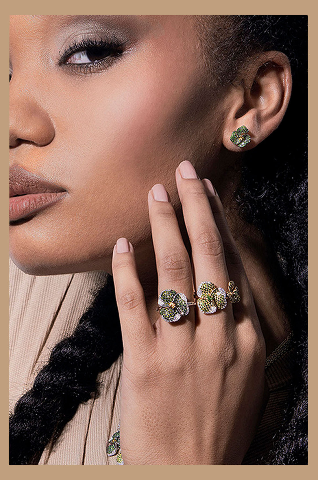 HOW TO WEAR AND STYLE FLORAL JEWELLERY