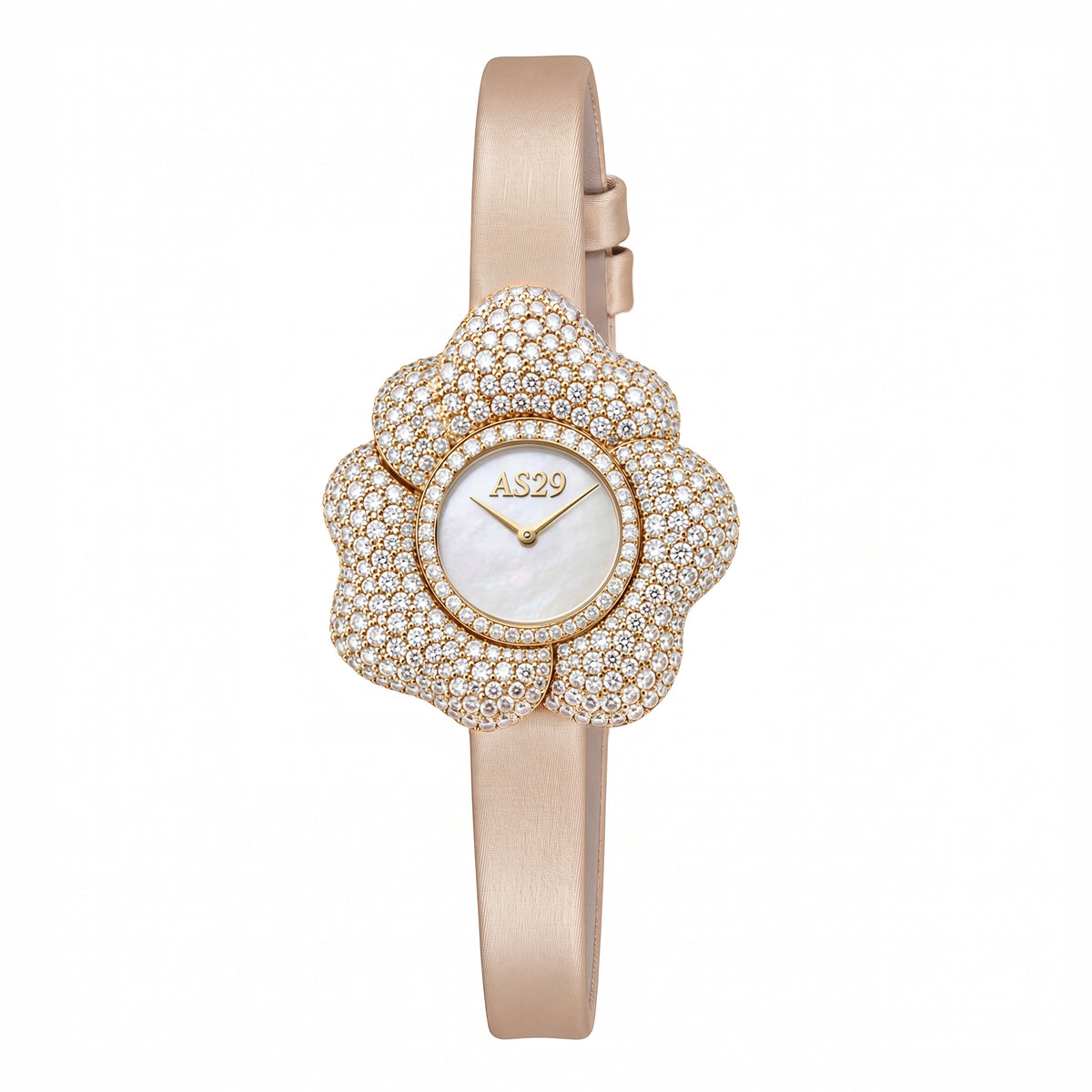 BLOOM Beige WATCH with MOTHER OF PEARL DIAL