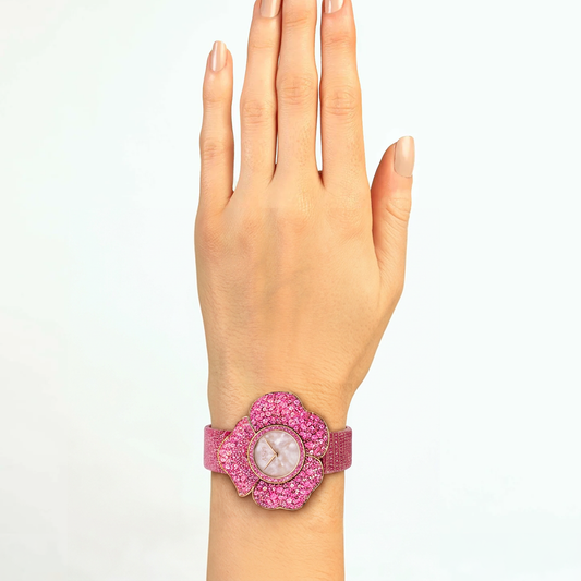 BLOOM Light Pink WATCH with PINK MOTHER OF PEARL DIAL