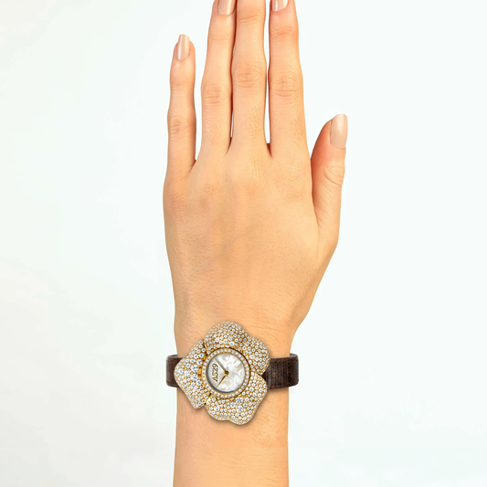 BLOOM White Diamonds WATCH with MOTHER OF PEARL DIAL