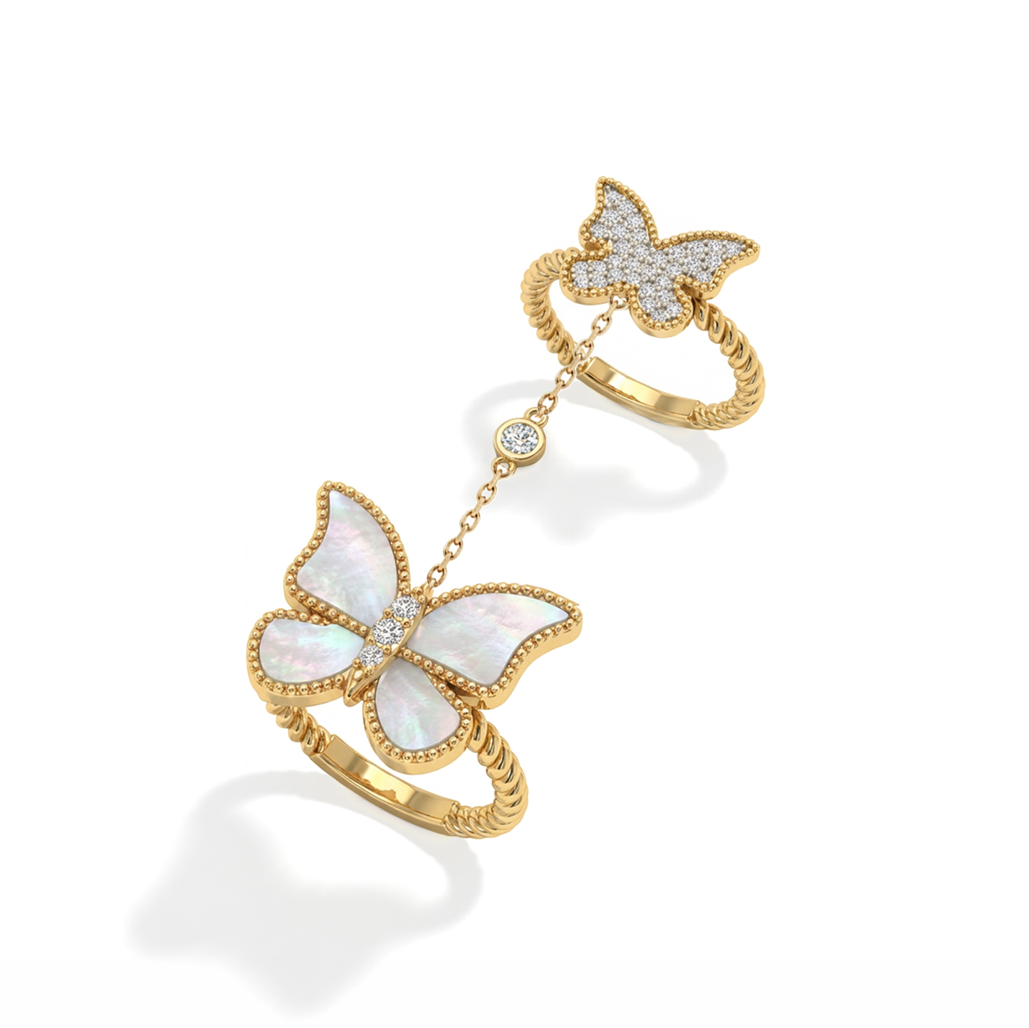 Butterfly Double Ring MOP