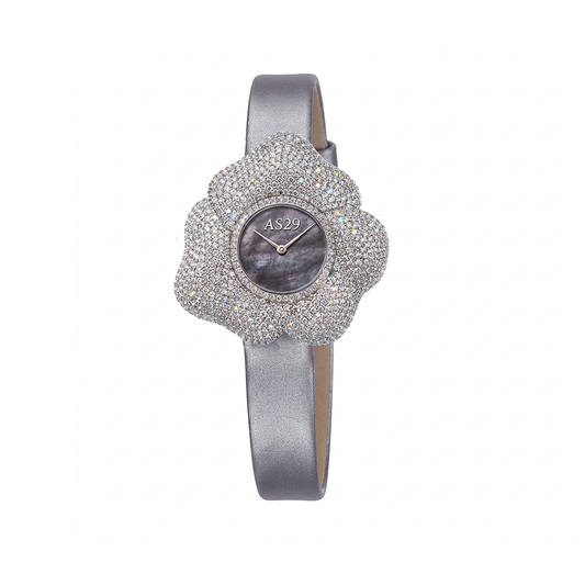 BLOOM Grey WATCH with MOTHER OF PEARL DIAL