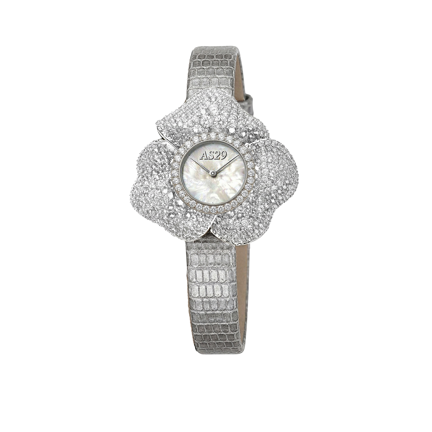 BLOOM White Gold White Diamonds WATCH with MOTHER OF PEARL DIAL