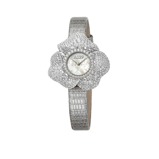 BLOOM White Gold White Diamonds WATCH with MOTHER OF PEARL DIAL