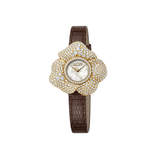 BLOOM White Diamonds WATCH with MOTHER OF PEARL DIAL