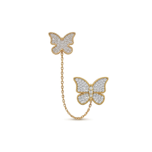 Butterfly Ear CUFF PAVE