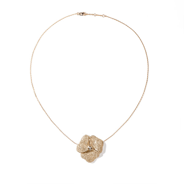Large Diamond Flower Necklace for Women | Jennifer Meyer