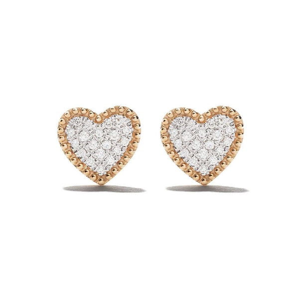 Diamond Heart shaped Dangle Earrings – CRAIGER DRAKE DESIGNS®